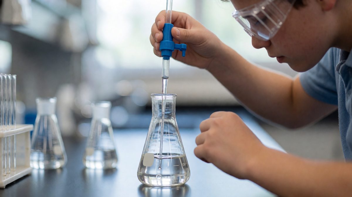 A pipette delivers one exact volume, much more accurate than a measuring cylinder