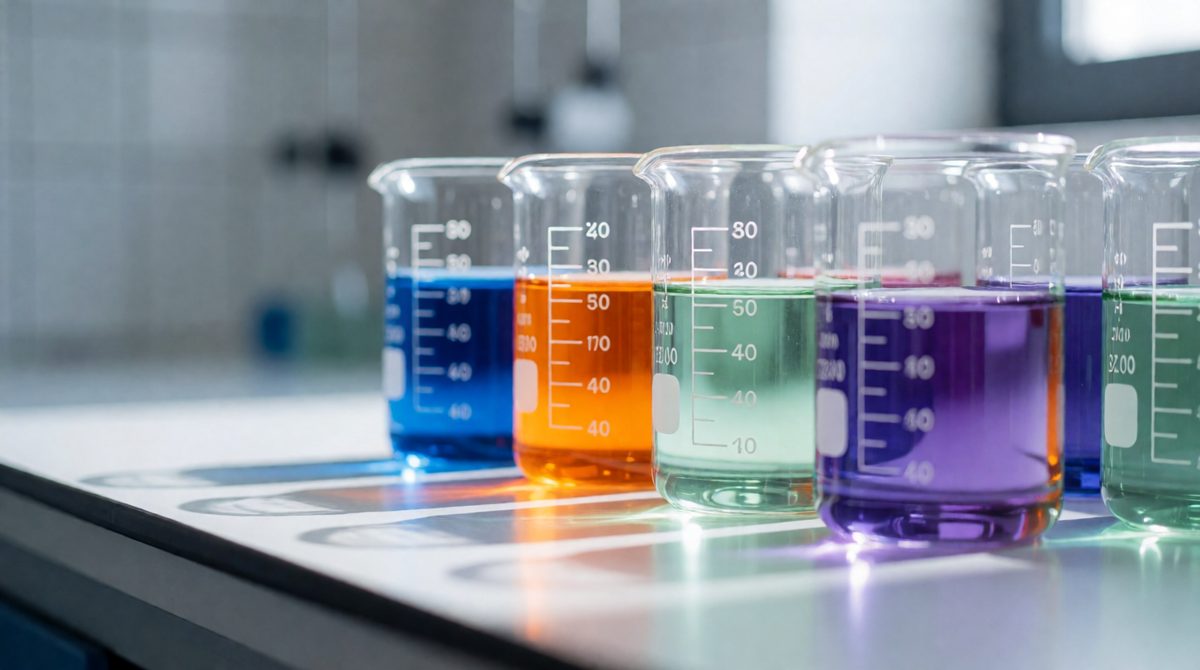 Blue copper sulfate, orange potassium dichromate - those bright colours are a giveaway that a transition metal is in the compound