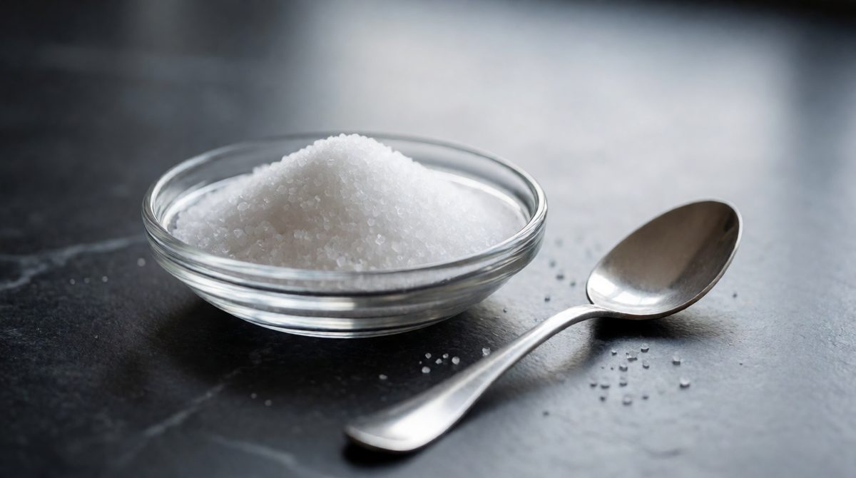 In this salt the ions pair up 1 Na⁺ to 1 Cl⁻, so the empirical formula is NaCl and the charges add up to zero