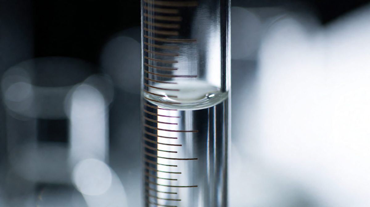 Read the burette at eye level, at the bottom of the meniscus, or your titre will be off