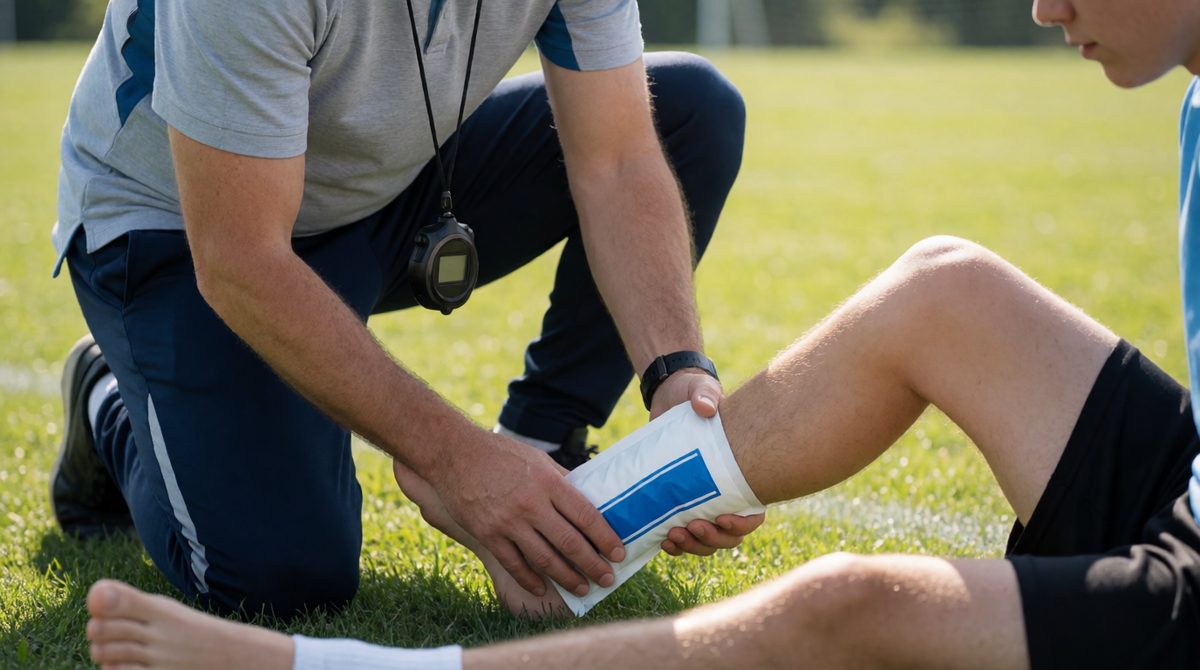 Instant ice packs use an endothermic reaction - they soak up heat from the surroundings, so they feel cold