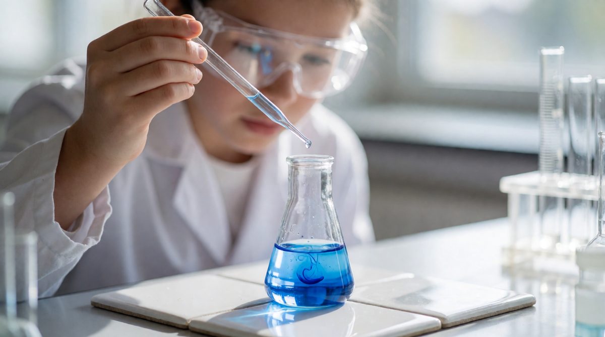 Add more reactant and the equilibrium shifts to use it up, so watch the colour change as more product forms