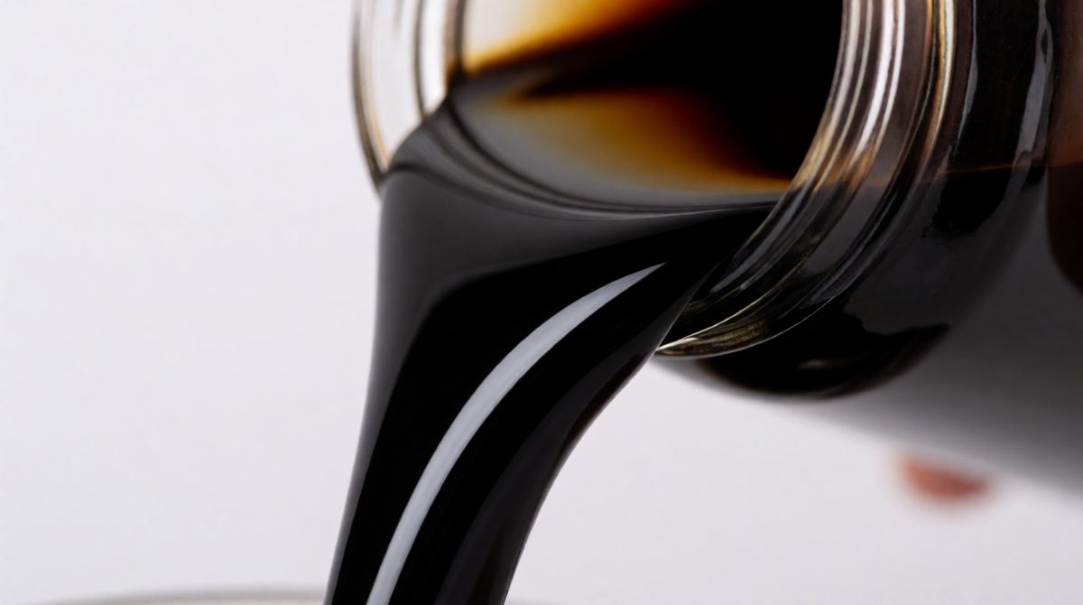 Every drop of this crude oil started as tiny plankton in ancient seas, squashed under mud for millions of years - which is why it's finite