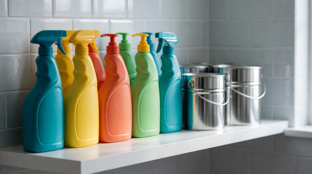 Plastics, solvents, detergents - loads of everyday stuff on this shelf began life as feedstock from crude oil
