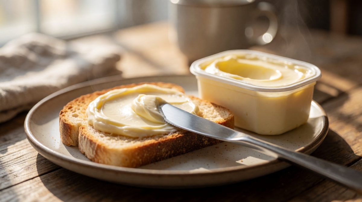 Margarine is made by adding hydrogen across C=C double bonds with a hot nickel catalyst