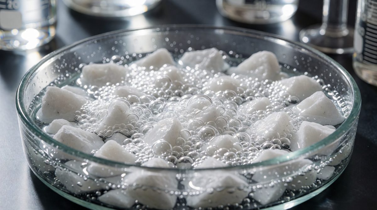 Fizzing when acid hits a carbonate means carbon dioxide - bubble it through limewater to be sure