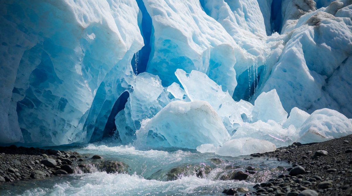 Shrinking glaciers are one piece of evidence that the climate is changing