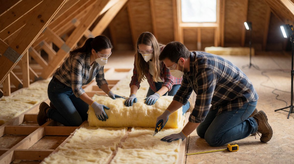 Better insulation saves energy, a way of mitigating climate change