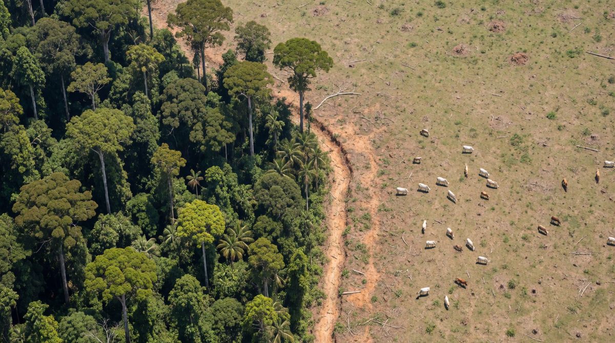 Cattle ranching is a major cause of deforestation in the Amazon