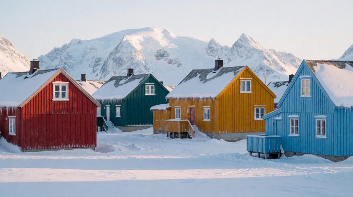 Svalbard has opportunities like tourism, but the extreme cold makes building hard