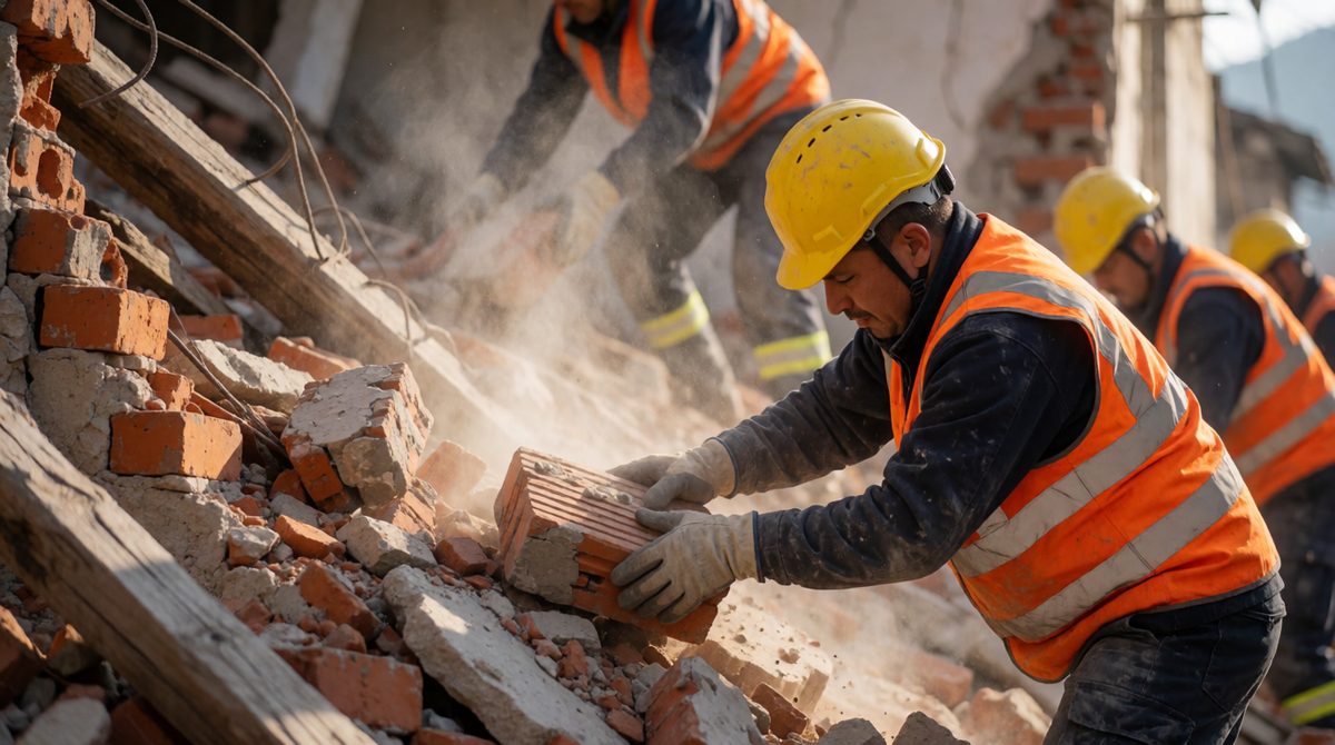 Rescue and shelter are immediate responses in the hours and days after an earthquake