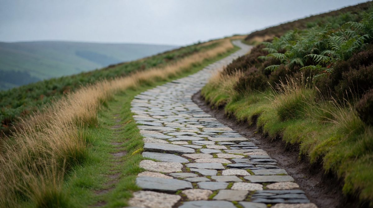 Footpath repairs stop erosion from millions of walkers' boots