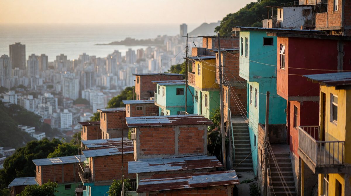 Favelas are squatter settlements that often lack good services