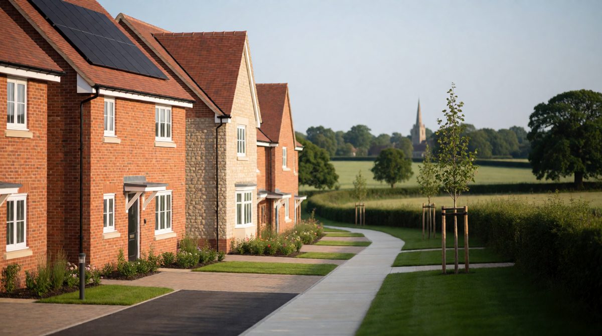 New housing estates bring more people into rural areas