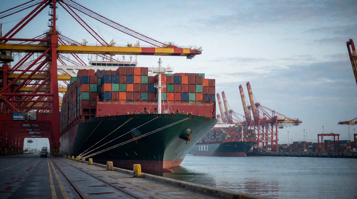 Expanding ports helps the UK trade with the world