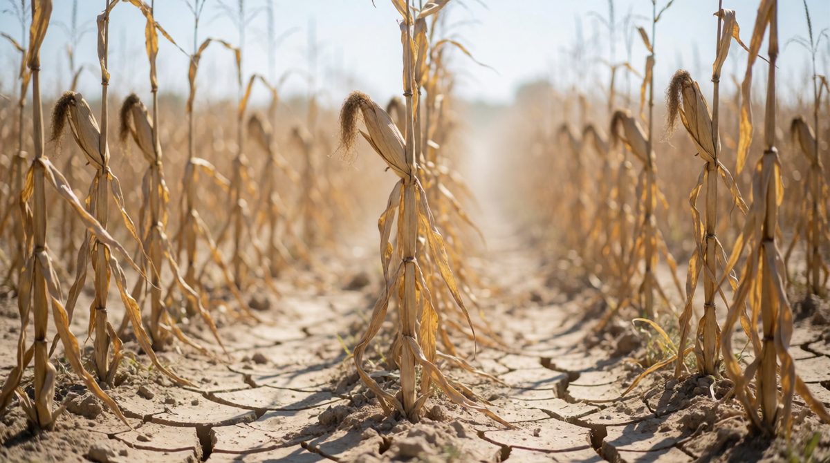 Drought and climate can badly cut food supply