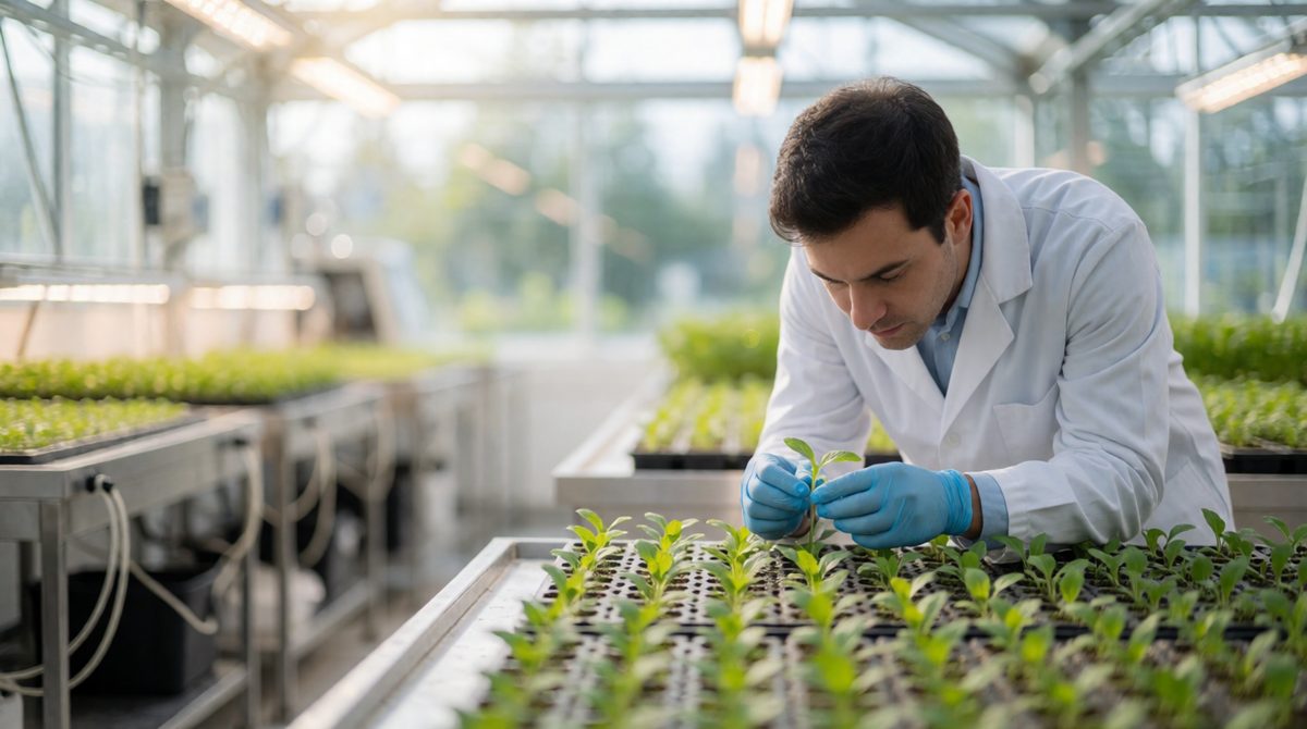Biotechnology aims to grow crops that give bigger harvests