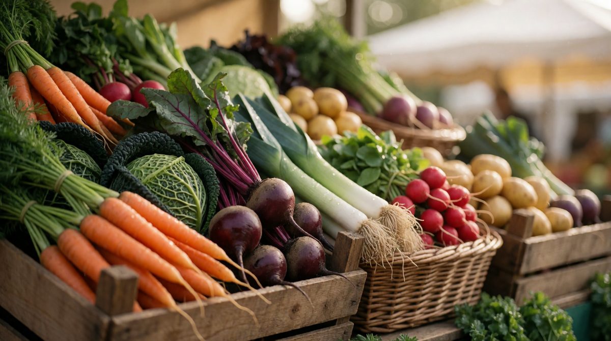 Eating seasonal, local food cuts food miles and waste