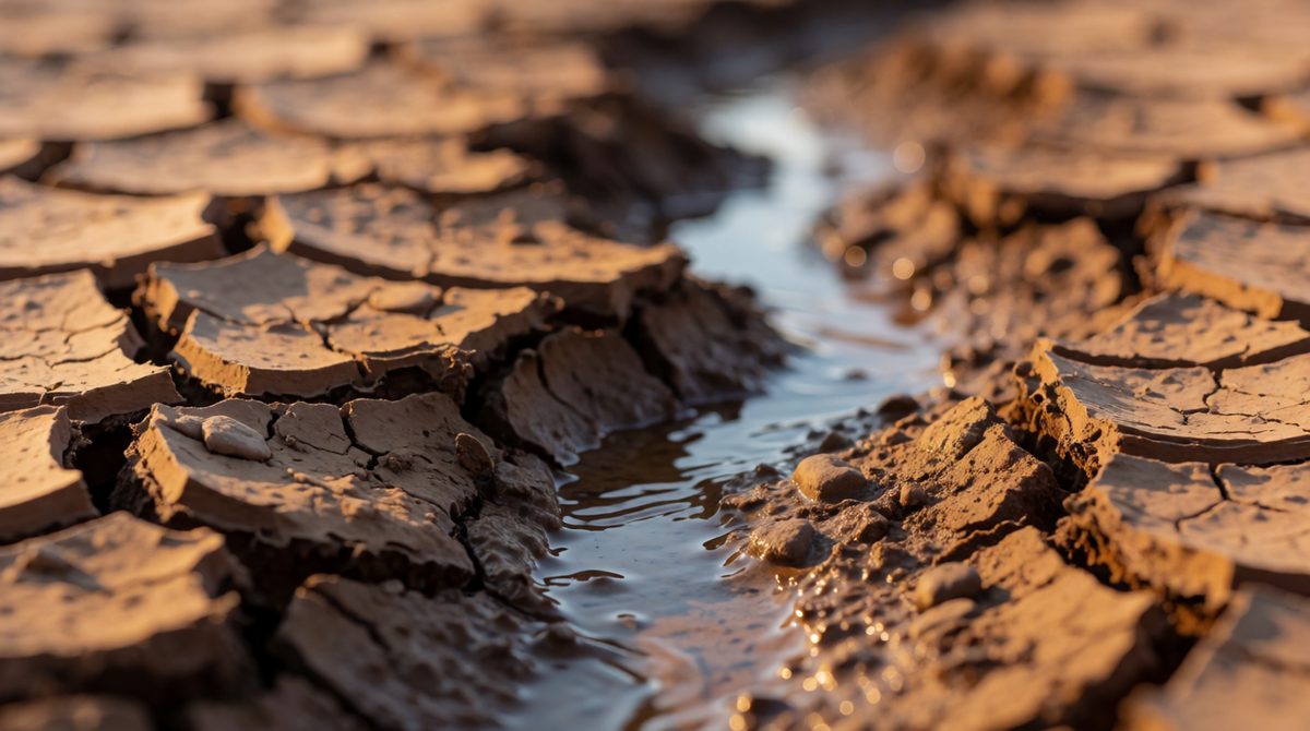 Climate and geology affect how much water is available