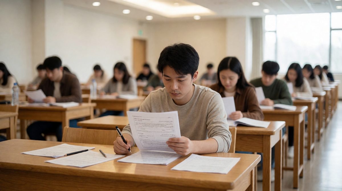 The issue evaluation exam uses a resource booklet you see before the exam