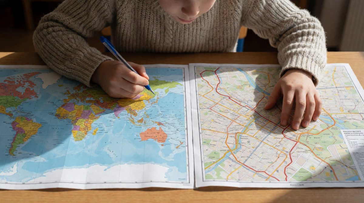 The issue evaluation looks at issues from local to global scale