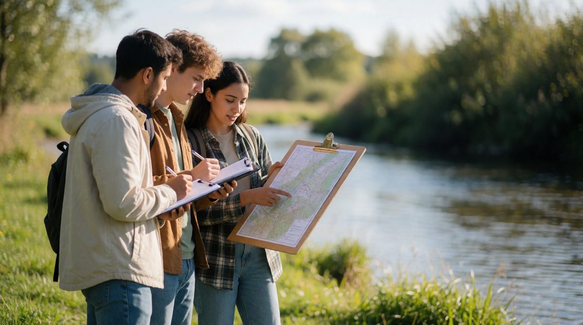 Planning a fieldwork enquiry starts with a clear question