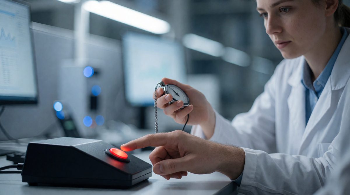 The dependent variable is what the researcher measures