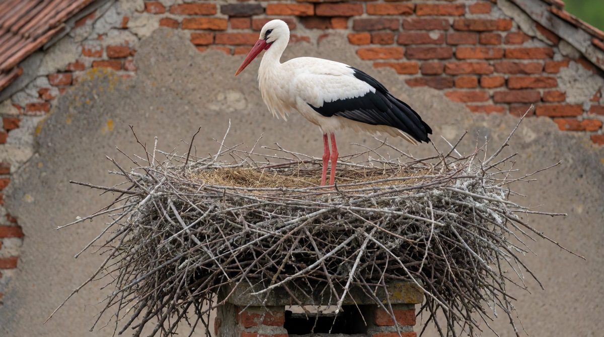 Storks and birth rates once rose together - but storks don't bring babies
