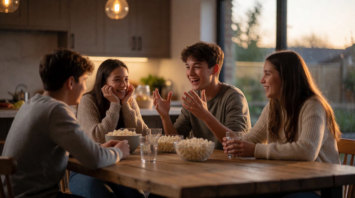 Friends retelling a shared memory - the details often change with each telling