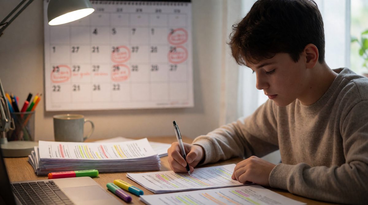 Does more revision go with higher scores? A scatter diagram can show it