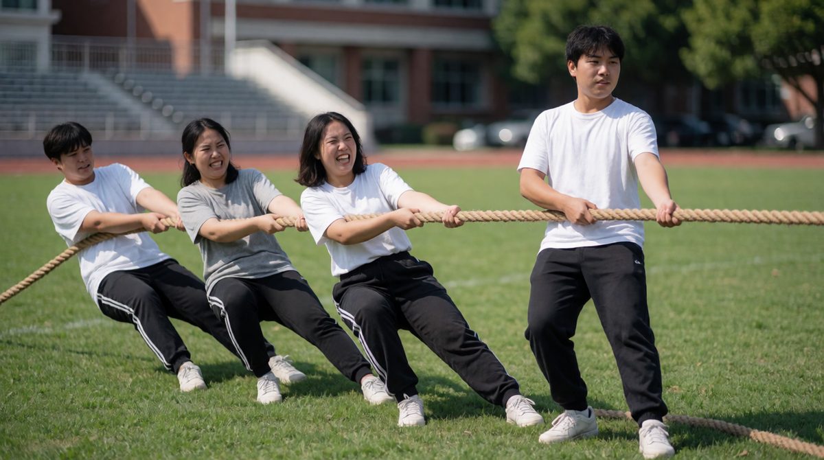 Ringelmann found people pull less hard in a group - social loafing
