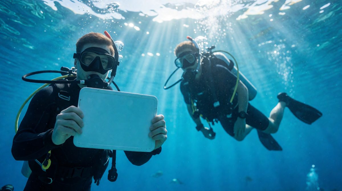 Divers like those in Godden and Baddeley's study of context-dependent memory