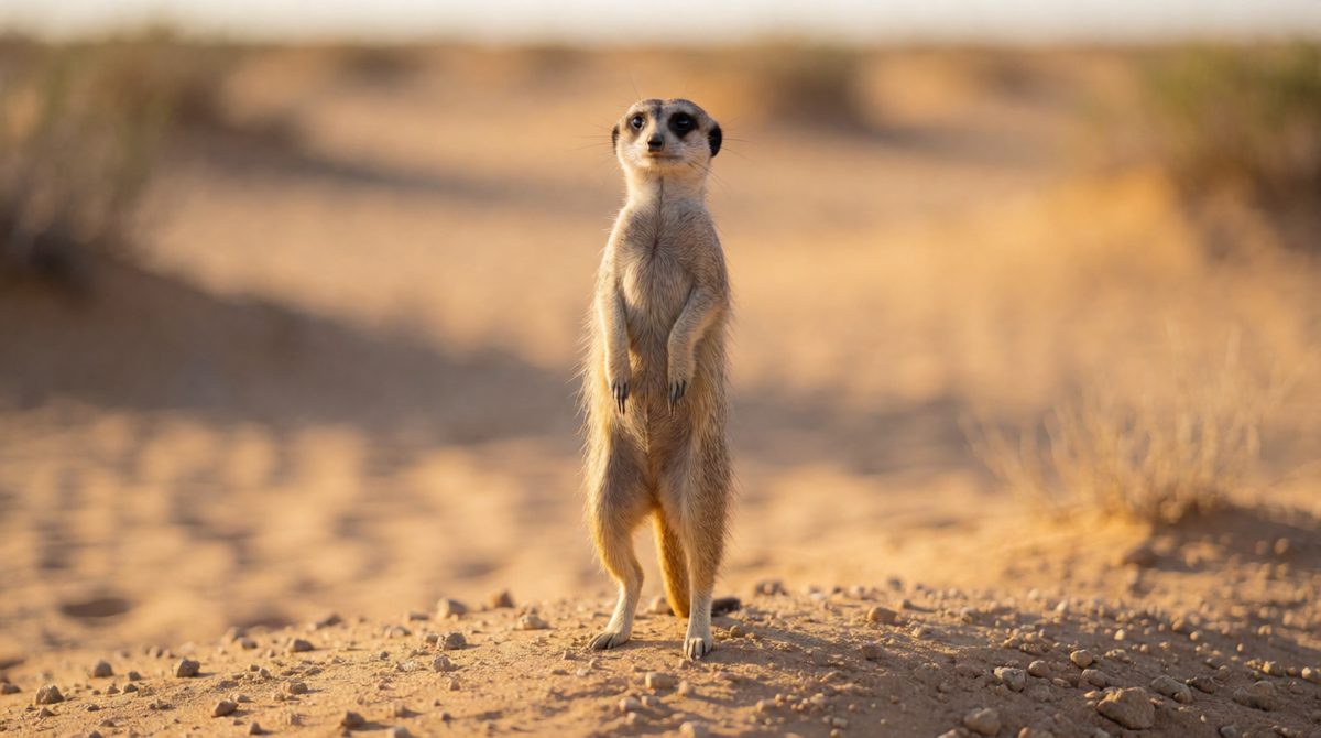 Meerkats use alarm calls to warn of danger