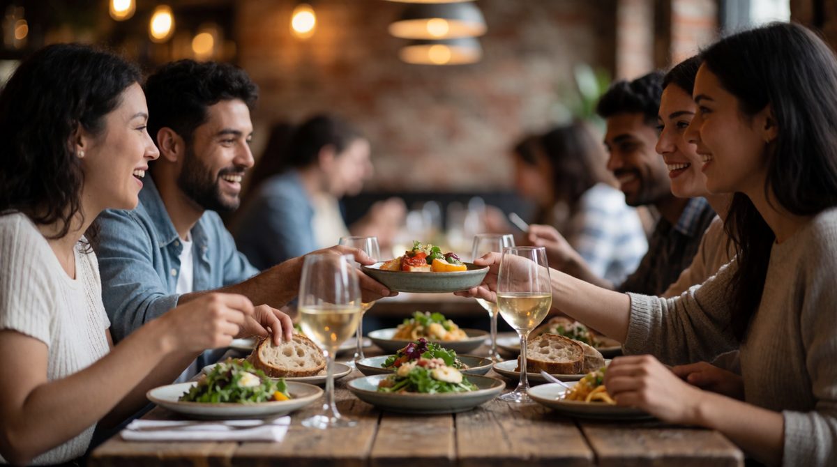 Humans can talk about food in endless ways