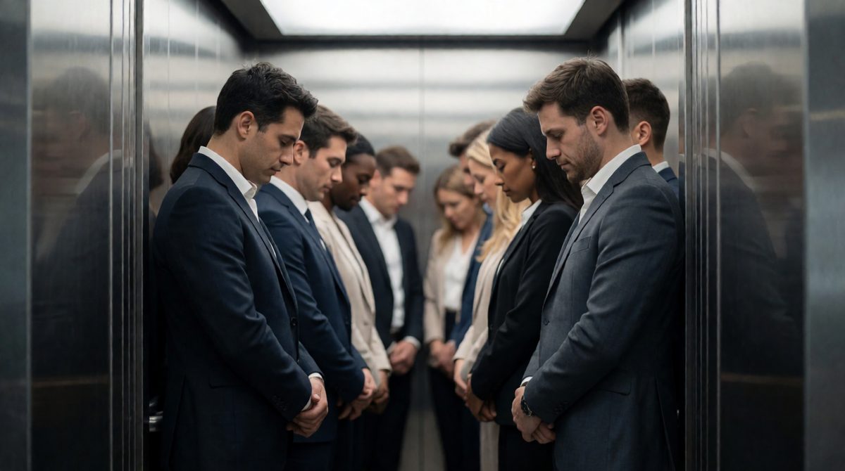 Feeling uncomfortable when people stand too close - personal space