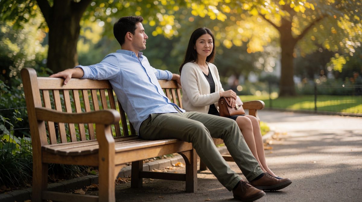 Research suggests men tend to take up more space