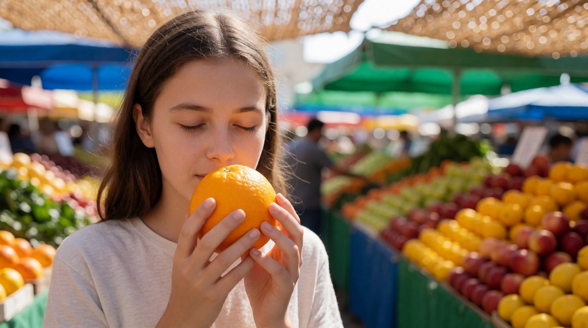 Our senses detect smells, sights and sounds - perception makes sense of them