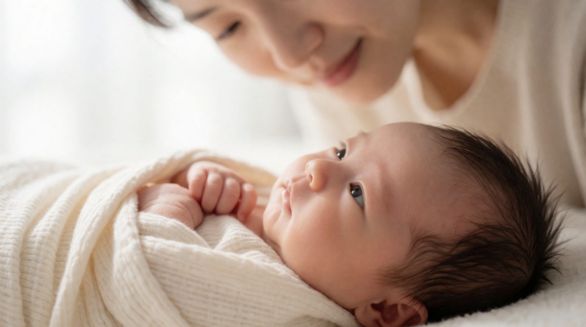 Newborns prefer to look at faces