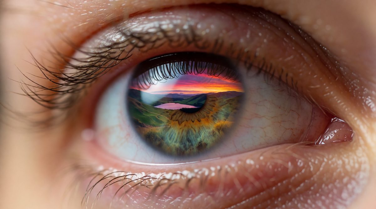 The occipital lobe processes what we see