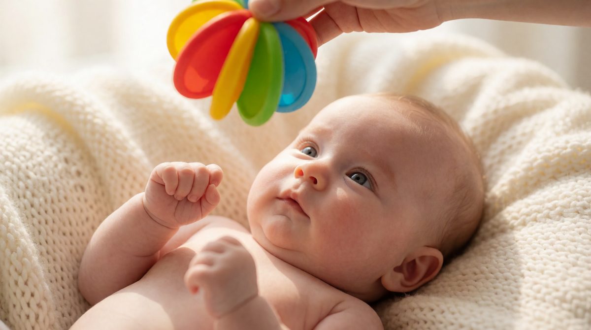 Even newborn babies can follow moving objects with their eyes