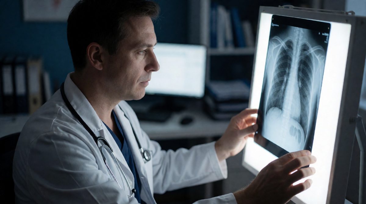 Experience helps a doctor spot things in an X-ray that others would miss