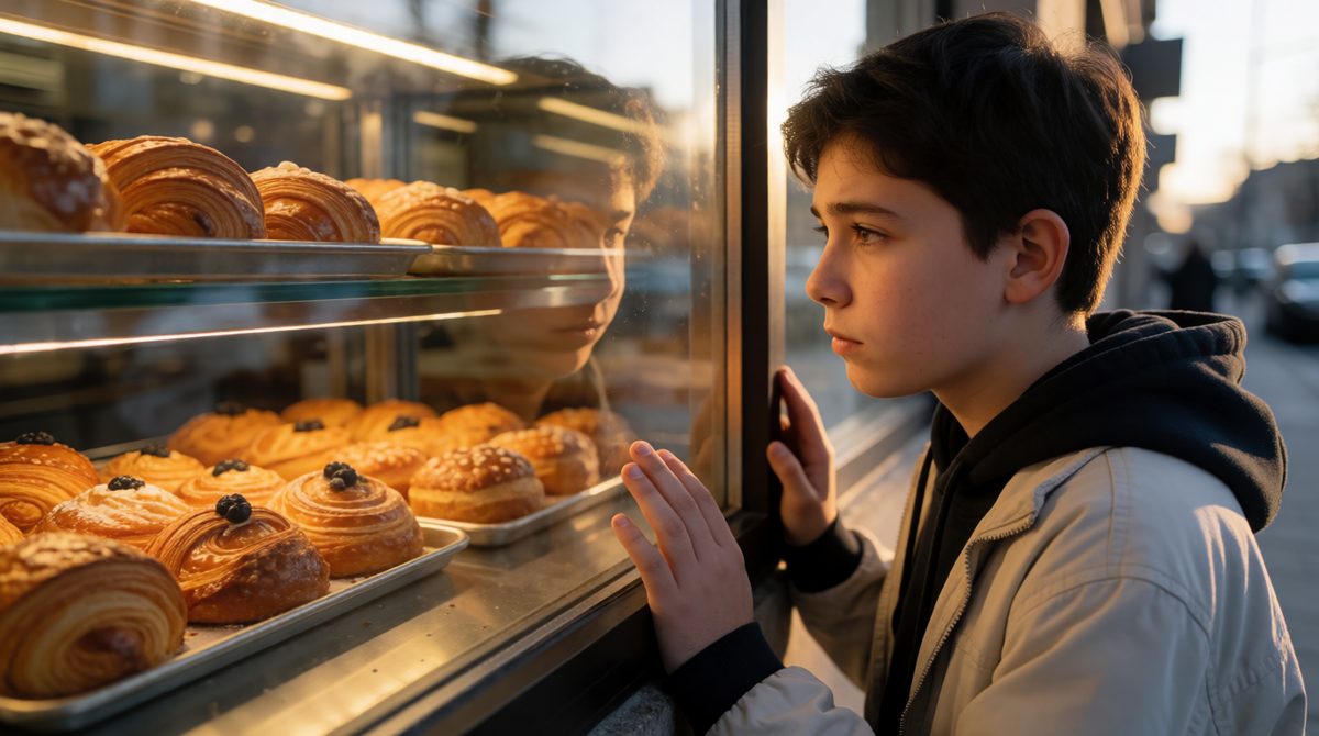 When we're hungry, food seems to jump out at us