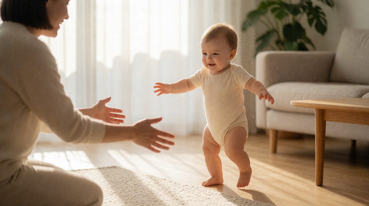 Learning to walk is a major milestone in motor development