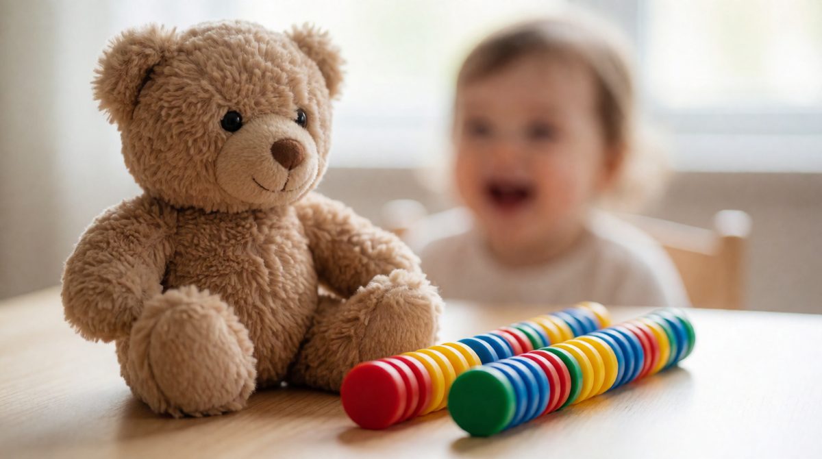 In the naughty teddy study, a teddy messed up the counters by accident