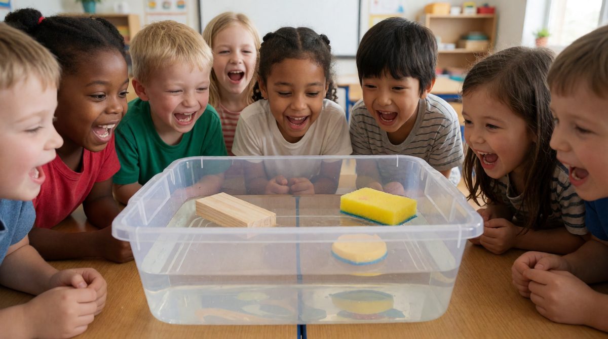Discovery learning - children find things out for themselves