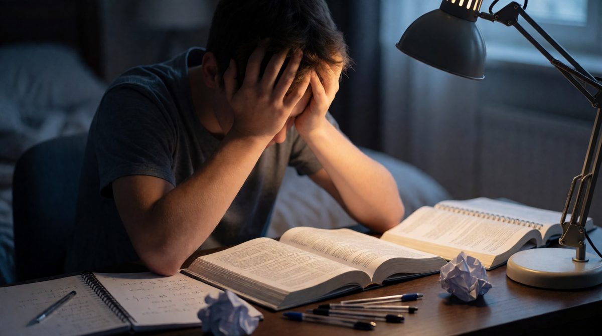 A fixed mindset - believing 'I'm just not good at this'
