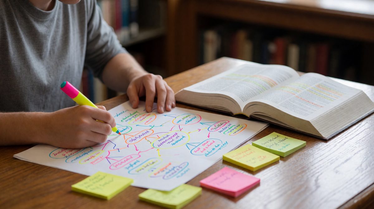 Studying your way: some students sketch mind maps, but the evidence says no single 'style' works best for everyone
