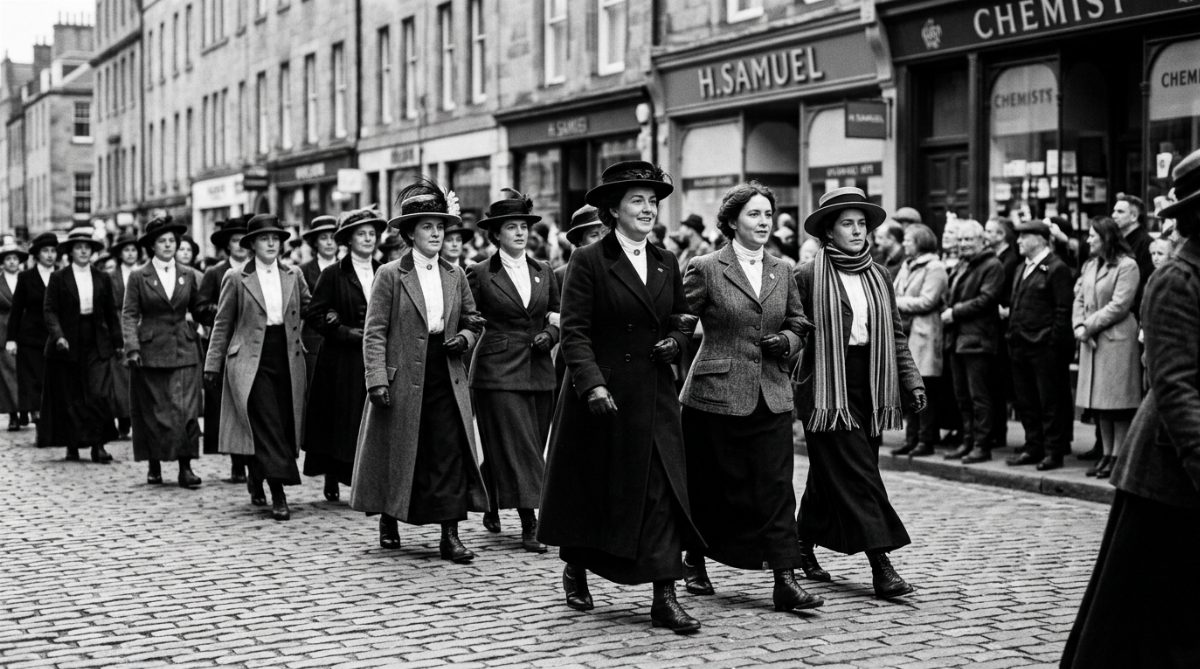 The first wave of feminism fought for women's right to vote