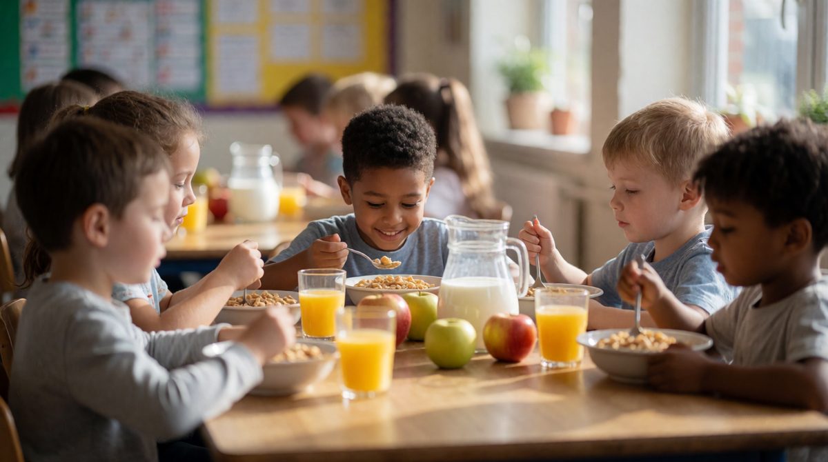 Breakfast clubs are one policy to tackle class inequality