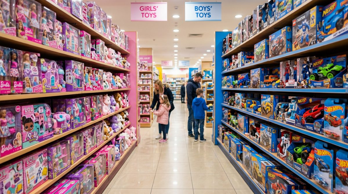 Gender norms are taught from an early age